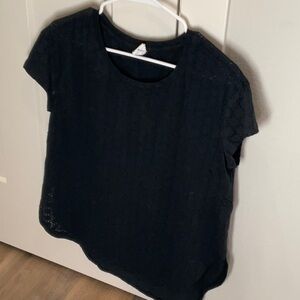 Champion - Eyelet T-Shirt - Black - M